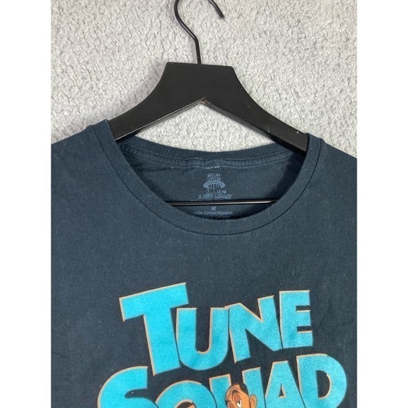 Official Space Jam A New Legacy Tune Squad Size M T-Shirt Medium Mens Black - Picture 8 of 8